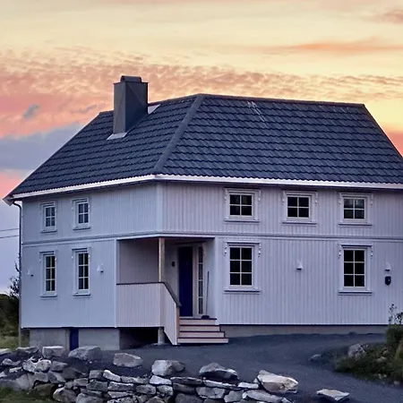 Nyaraló Peaceful Wildlife House Bøstad